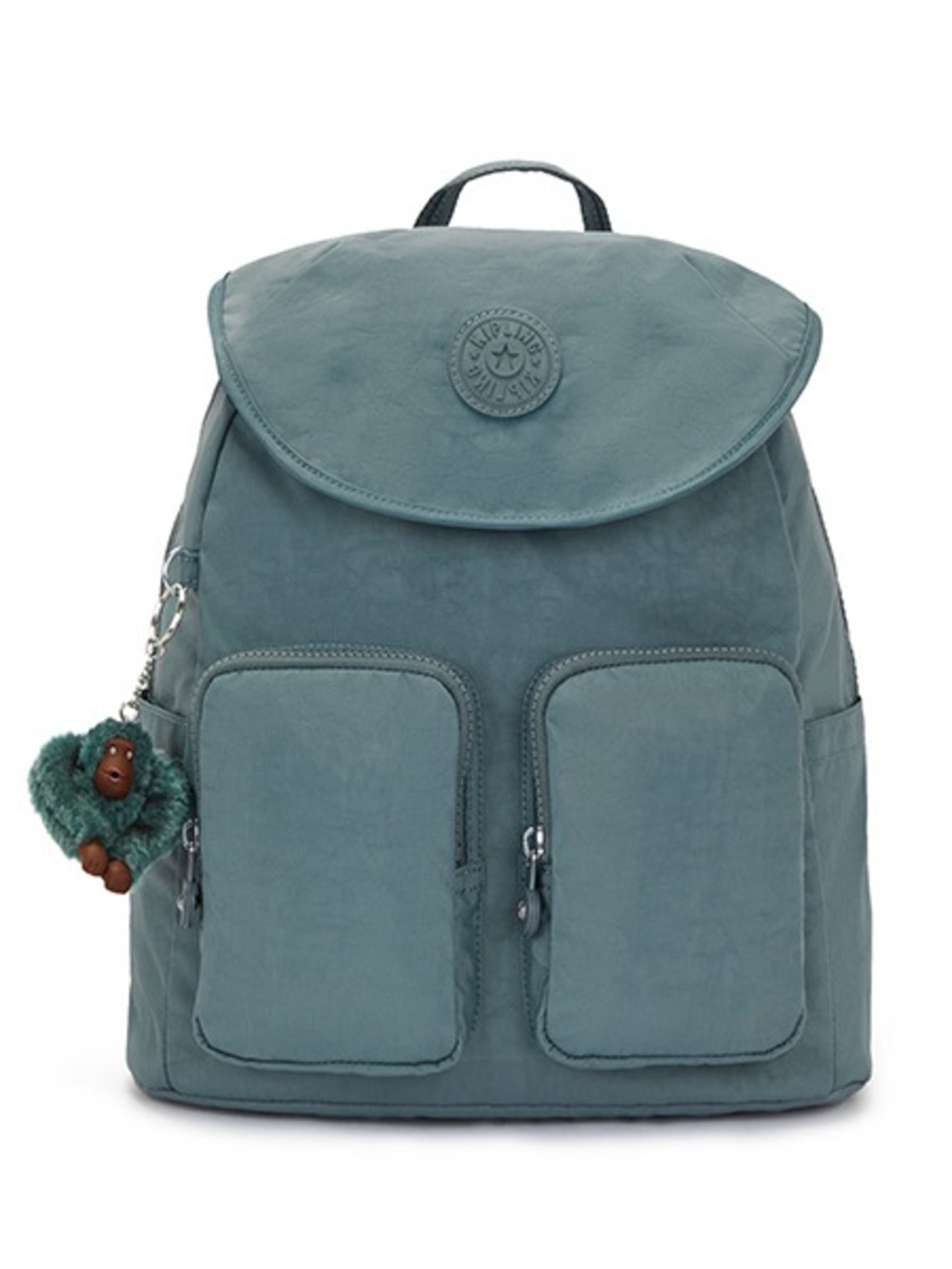 Kipling Fiona Teal Lightaloet Backpack Medium